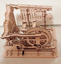 Murmelbahn Holz Deko | Vintage Retro | Höhe ca. 20x23x18 cm | funktioniert 