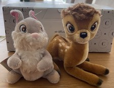 Steiff 683305 Walt Disney Bambi Set (Bambi und Klopfer) Limited Edition+