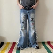 Y2K 00s vintage COMYCOM flare