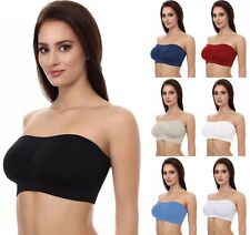 Merry Style Damen Bandeau Top Sport-BH Fitness BH aus Microfaser 06 161