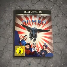 Dumbo | Disney | Tim Burton | 4K Ultra HD + Blu-ray Im Pappschuber