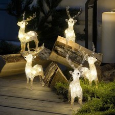 LED Figur | Acryl Rentiere |