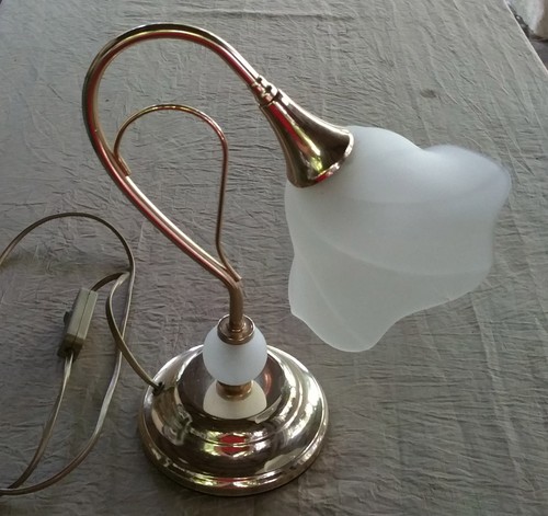 Tischlampe vintage messing - tischlampe,