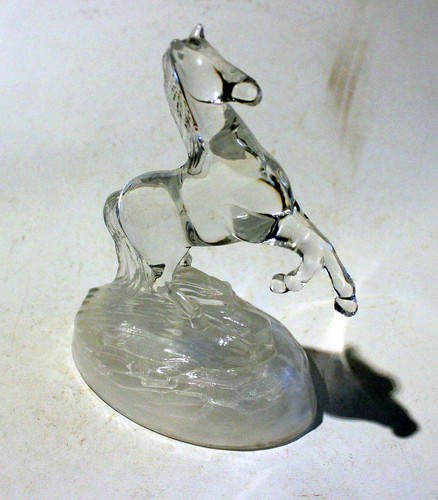 Schönes glas pferd figur - schönes,