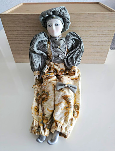 Deko figur puppe freistehend - deko-figur,