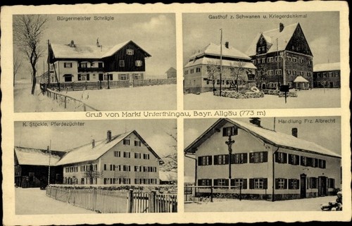 Unterthingau allgäu - unterthingau, im