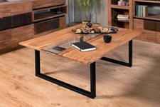 Couchtisch baumkante mit - baumkante,
