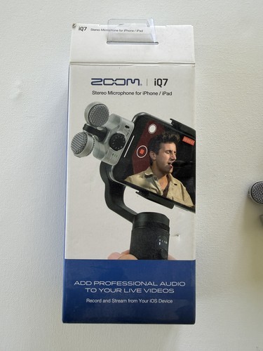 Zoom iq7 stereo mikrofon - zoom, ms