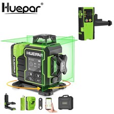 Huepar 3D Grüne Kreuzlinie