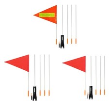 Fahrrad Sicherheitsflagge mit Pfosten für Sicherheitszelt Stühle a