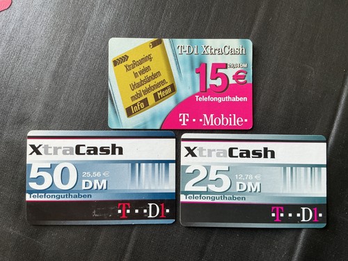 Alte telefonkarten xtra - d1,