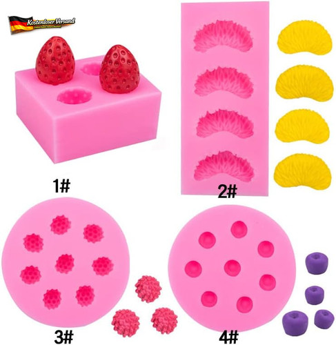 Silikonform fruchtformen für - silikonform,