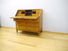 Empire Biedermeier Sekretär Eiche  Intarsien um 1800