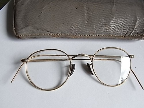 Vintage antik herren brille - antik,