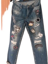 Jeans Hosen Damen Blau M/38