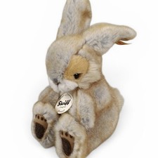 Steiff hase poppel grau 080098 - hase,