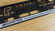 1x KFZ-Kennzeichenhalter Mercedes-Benz AMG Performance Center Düsseldorf