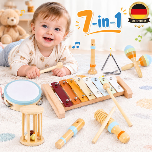 Montessori spielzeug 7er set - montessori-spielzeug,