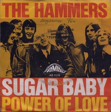 THE HAMMERS: Sugar Baby (´69 / scarce orig. German ADMIRAL 7")