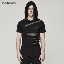 Punk Rave Men Short Sleeve Top
