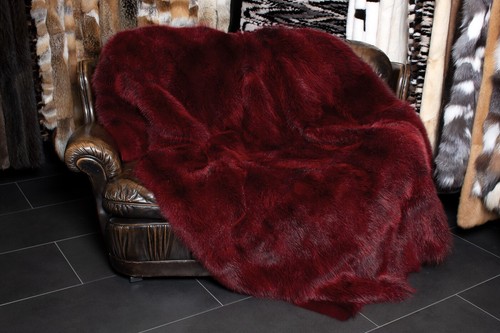 1795 rote opossum felldecke - 1795,