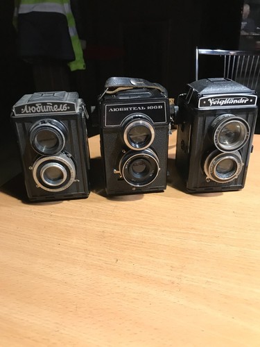 Vintage camera set lubitel - camera,