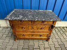 ANTIKE GRÜNDERZEIT KOMMODE UM 1890 MIT MARMOR PLATTE WASCHKOMMODE