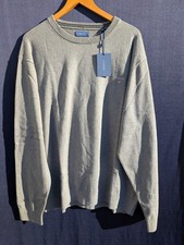 Gant Pullover Herren Gr. 4XL Dark Grey / Grau Neu mit Etikett
