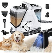 KNKA 𝟭6Kpa Waschsauger Polsterreiniger Teppichreiniger 1,9L Großer Wassertank