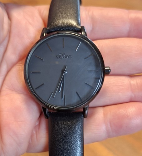 Oliver uhr damen schwarz - s.oliver,