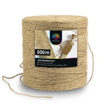 Bastelschnur 500m Kordel Seil Juteschnur Baumwollschnur Baumwolle Bastelschnur
