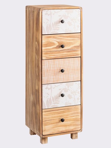Kommode braun 30x90x30cm heine - braun,