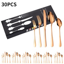 Edelstahl Besteckset