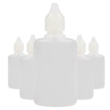 5x Ovale Liquidflaschen