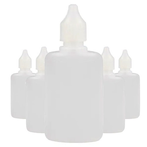 Ovale liquidflaschen - 5x,