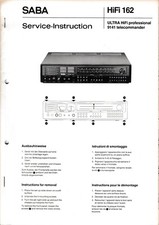 Service Manual-Anleitung für Saba Ultra HiFi professional 9141