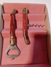 Vintage Laguioles Korkenzieher + Flaschenöffner Frankreich