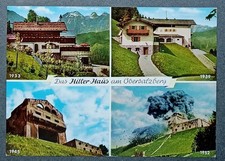 Ansichtskarte AK Postkarte : Das Hitler Haus am Obersalzberg im Wandel der Zeit 