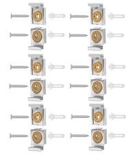 12 Spiegelklammern Set