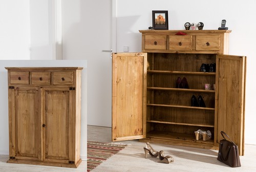 Landhausstil schuhbank - landhausstil,