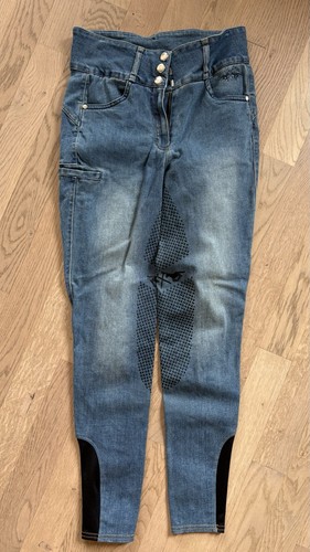 Polo reithose jeansblau - hv,