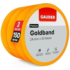 PROFI Malerkrepp Goldband Abklebeband Abdeckband Kreppband Klebeband Malerband