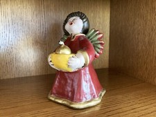 Alter Original Bozener Thun Engel rot ca. 19 cm