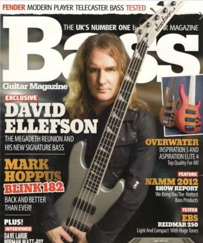 Bass guitar magazine issue - guitar,