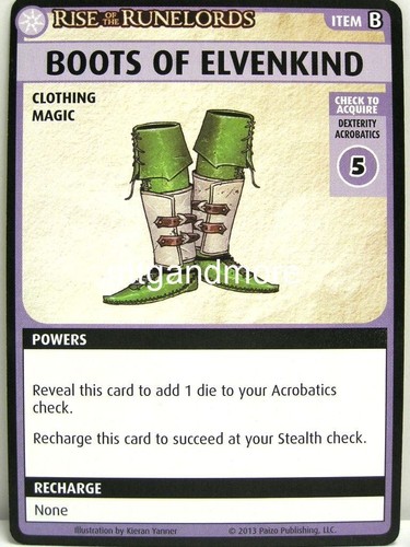 Pathfinder adventure card game - card,