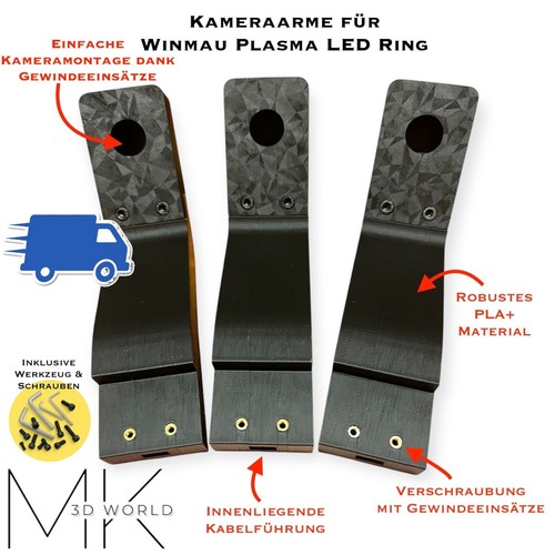 Kameraarme für winmau - kameraarme, plasma