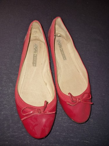 Buffalo ballerina roter - ballerina,, lack