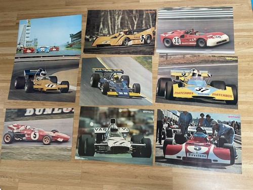 Sport auto poster - 9x, formel
