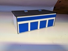 H0 HO 1:87 Gebäude LKW Garage 4fach blws (1) vormontiert
