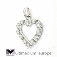 585 Gold Weißgold Saphir